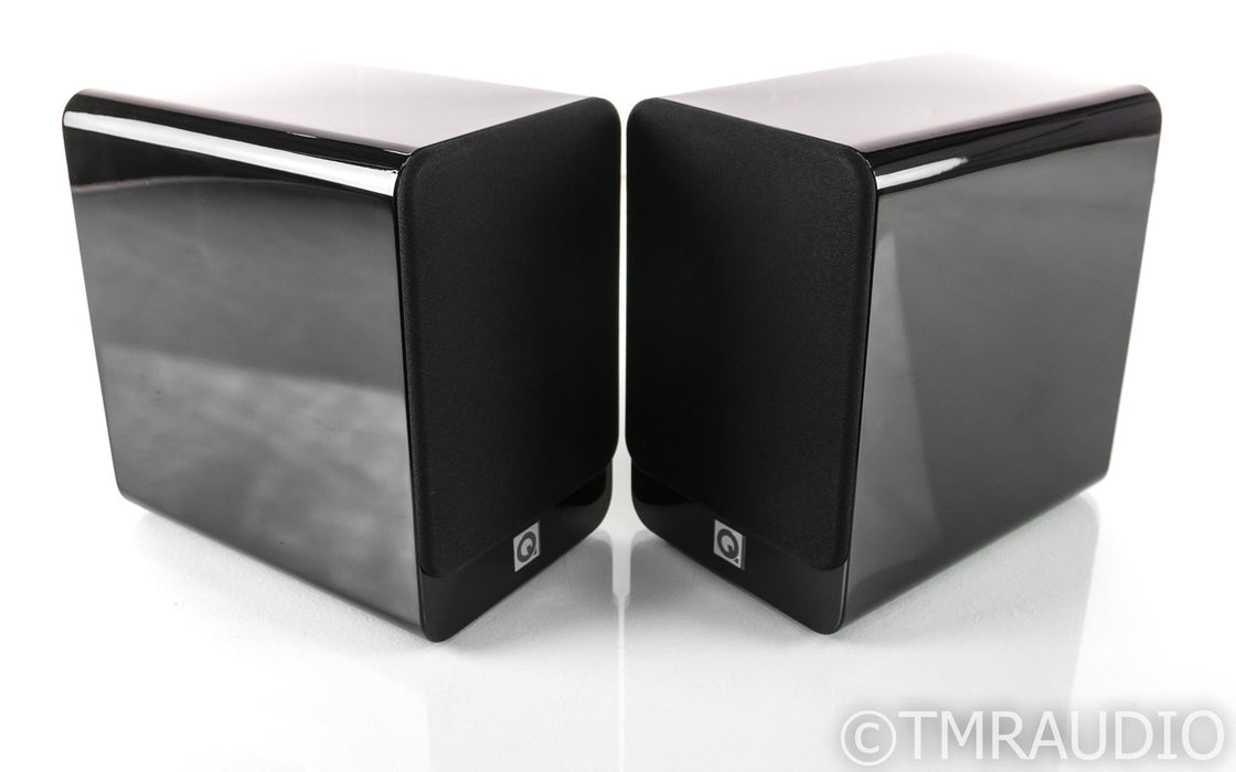 Q Acoustics Concept 20 Bookshelf Speakers; Piano Black Pair