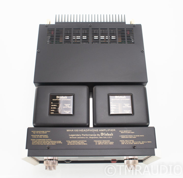 McIntosh MHA100 Headphone / Integrated Amplifier; DAC; Remote