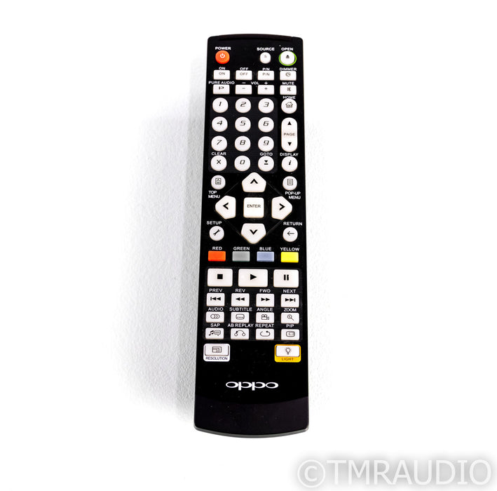 Oppo BDP-83 Universal Blu-Ray Player; BDP83; Remote