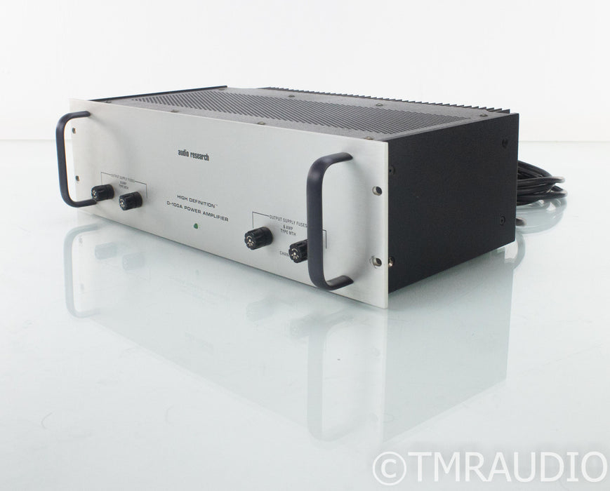 Audio Research D-100A Stereo Power Amplifier; D100A