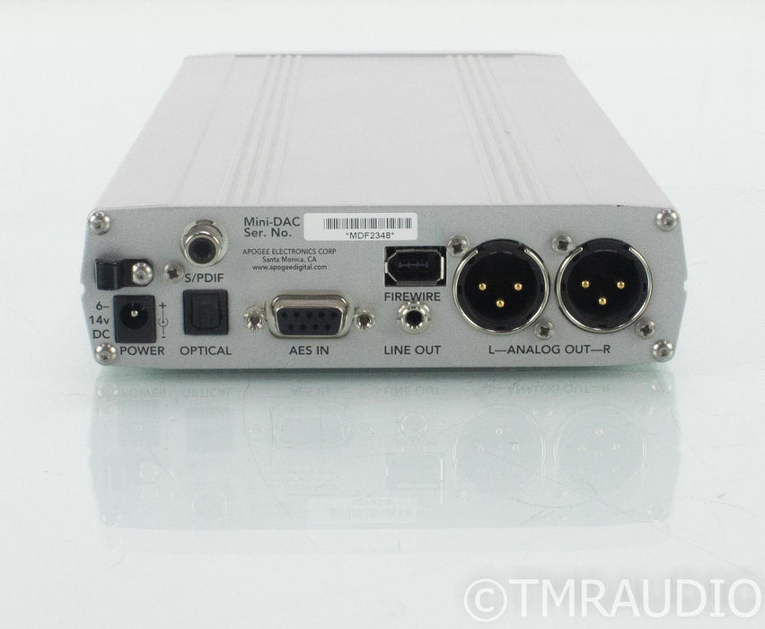Apogee Electronics Mini-DAC; D/A Converter; Firewire; 192k