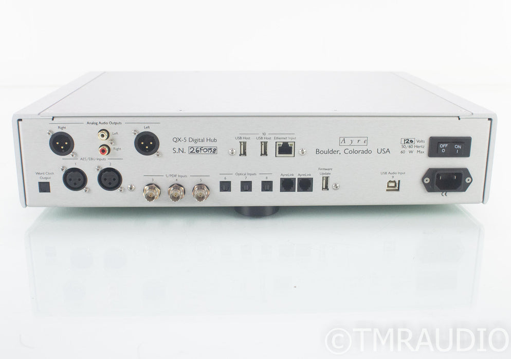 Ayre QX-5 Twenty DAC w/ Ethernet Bridge; D/A Converter; WiFi; Remote