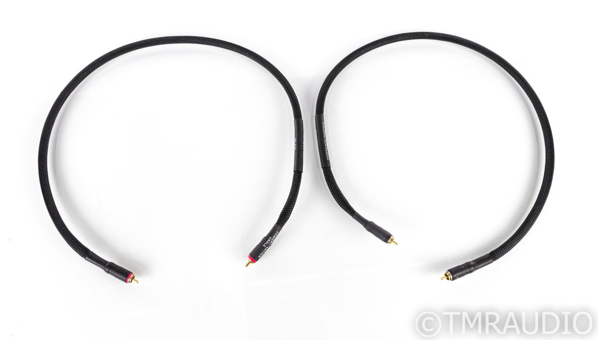 Synergistic Research Looking Glass RCA Cables; 1m Pair Interconnects