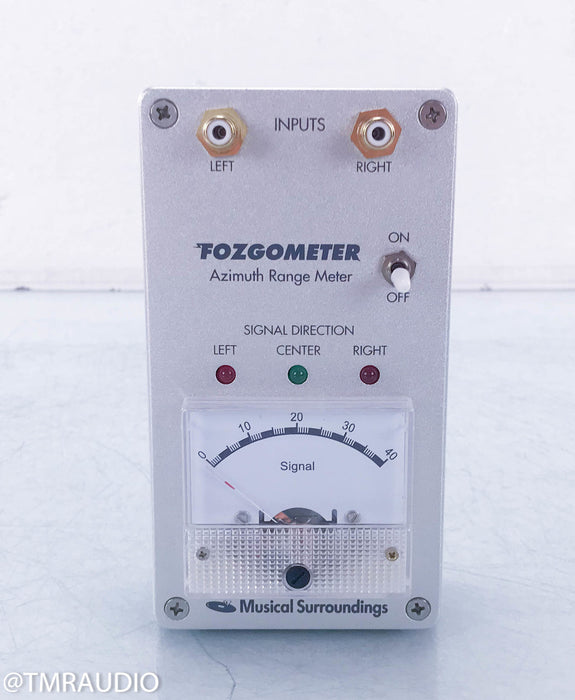 Musical Surroundings Fozgometer Azimuth Range Meter