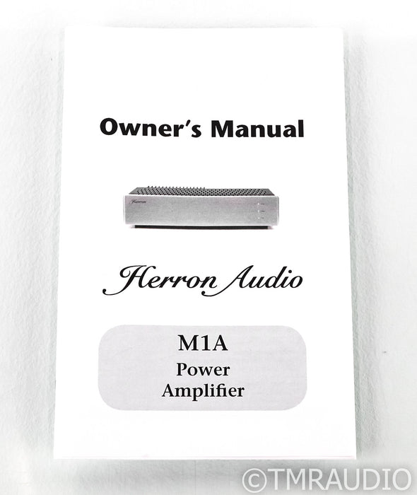 Herron Audio M1A Mono Power Amplifier
