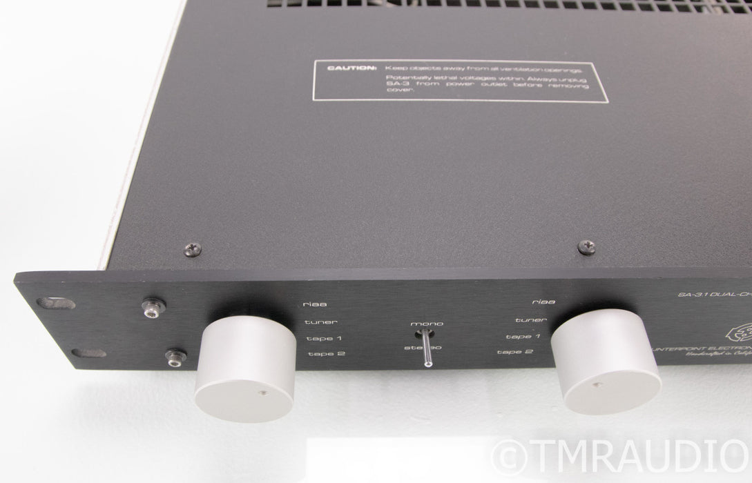 Counterpoint SA-3.1 Vintage Stereo Tube Preamplifier; LSP Standard Upgrade HOLD PSU repair