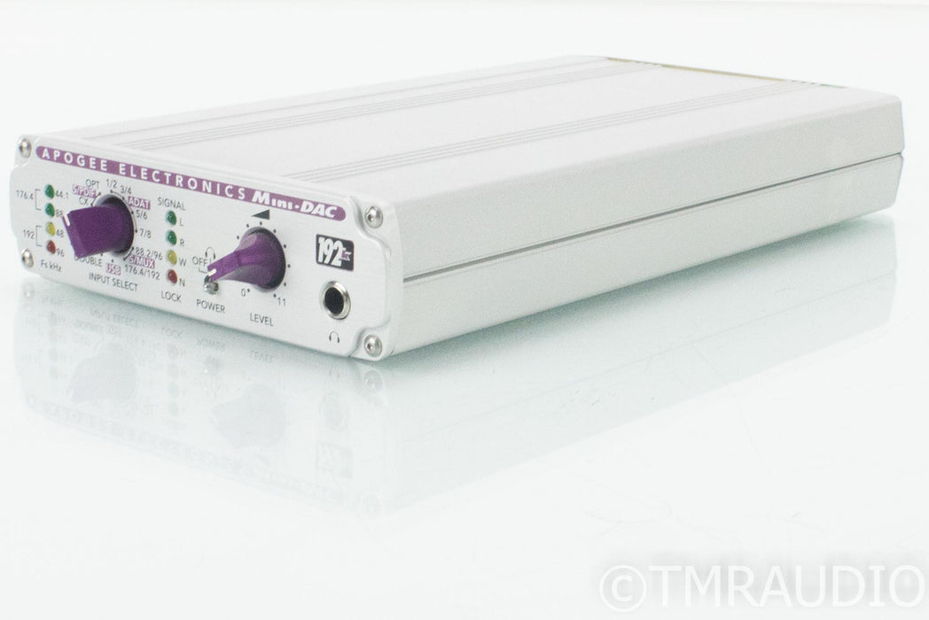 Apogee Electronics Mini-DAC; D/A Converter; Firewire; 192k