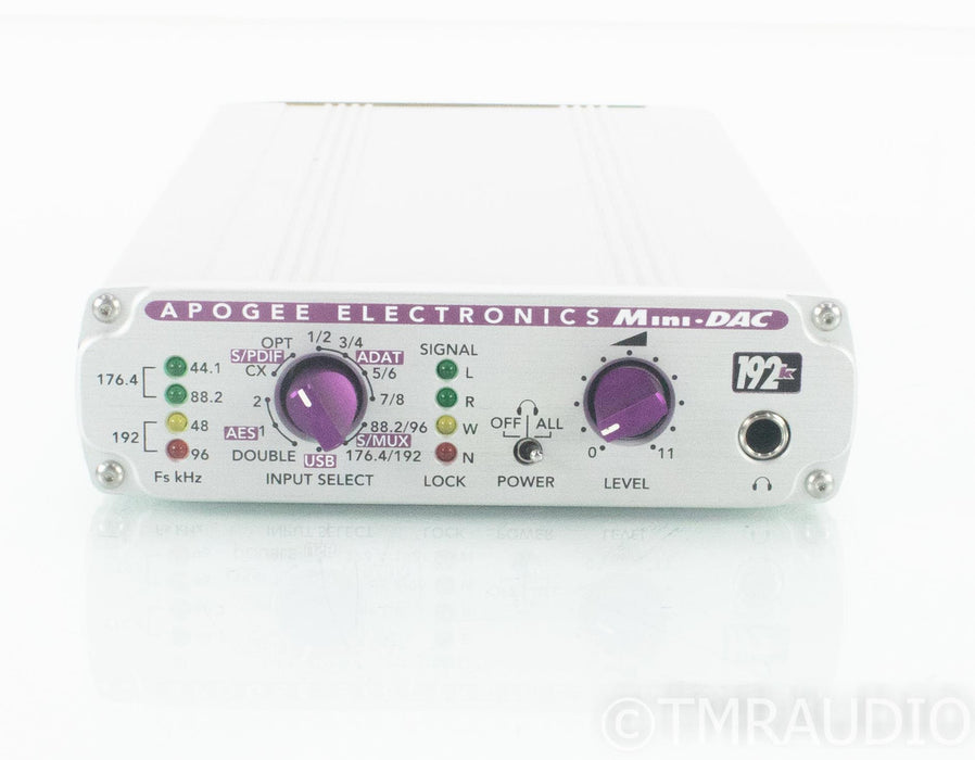 Apogee Electronics Mini-DAC; D/A Converter; Firewire; 192k