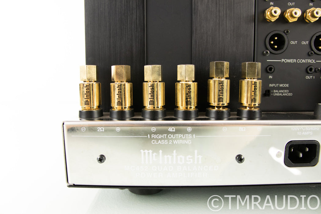 McIntosh MC452 Stereo Power Amplifier; MC-452 (1/1)