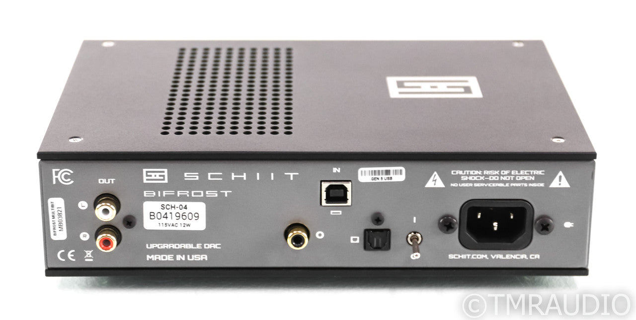 Schiit Bifrost Multibit DAC; D/A Converter; Gen 5 USB; Black