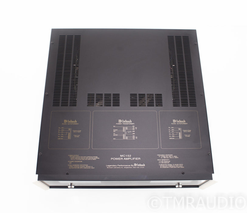 McIntosh MC152 Stereo Power Amplifier; MC-152