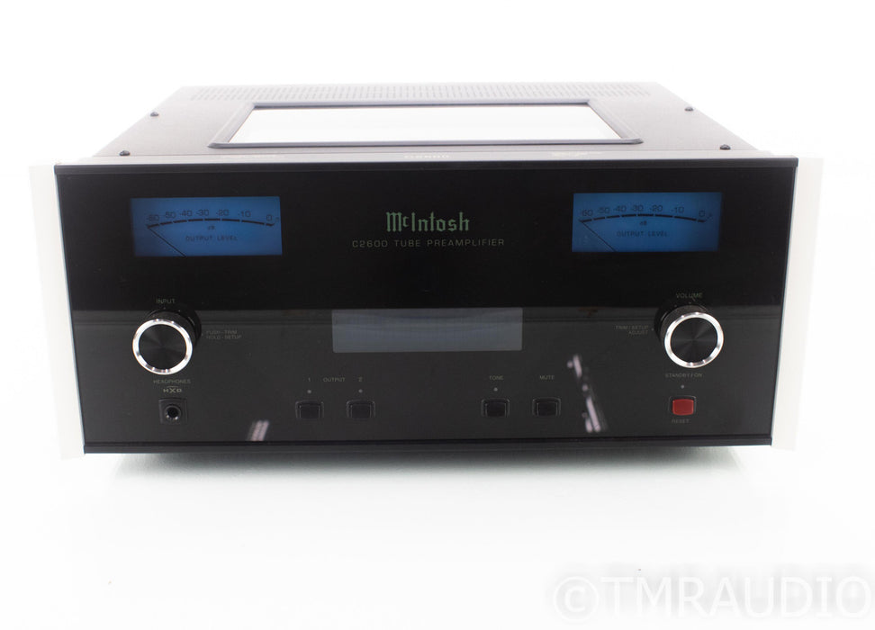 McIntosh C2600 Stereo Tube Preamplifier / DAC; Remote; MM / MC Phono