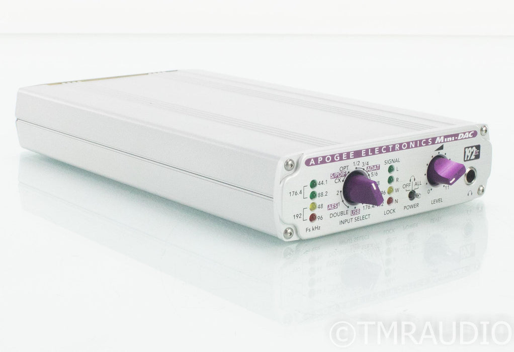 Apogee Electronics Mini-DAC; D/A Converter; Firewire; 192k
