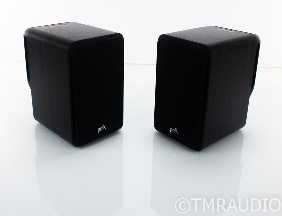 Polk Audio Signature Series S15 Bookshelf Speakers; Washed Black Walnut Pair