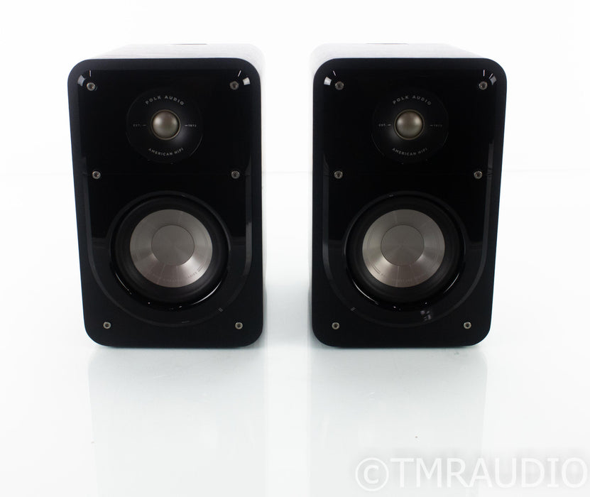 Polk Audio Signature Series S15 Bookshelf Speakers; Washed Black Walnut Pair
