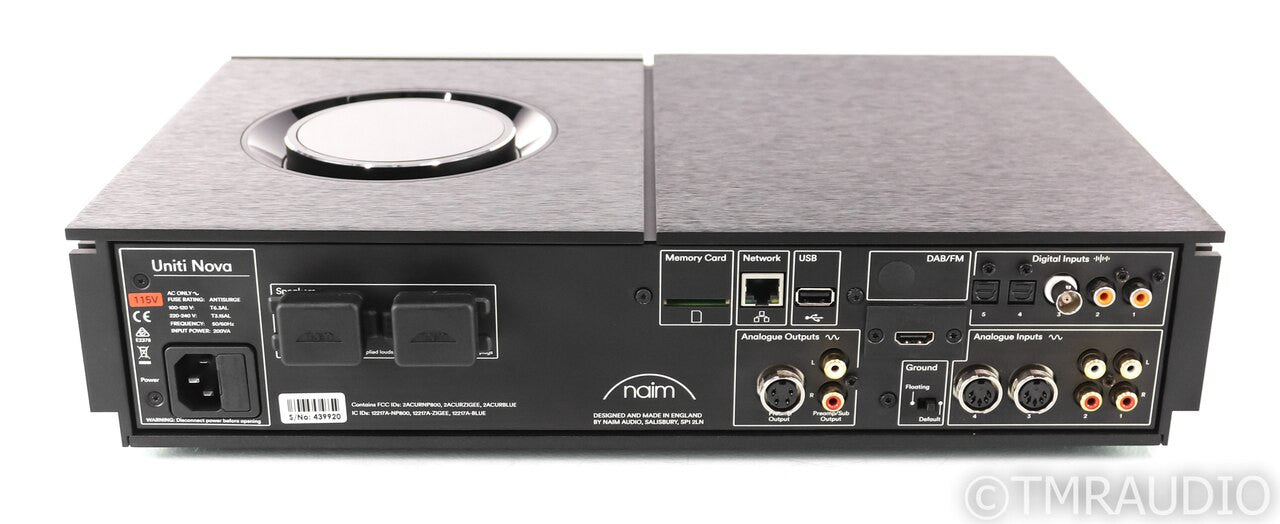 Naim Uniti Nova Stereo Integrated Amplifier; Network Streamer; Remote