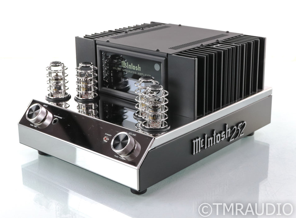 McIntosh MA252 Stereo Integrated Tube Hybrid Amplifier; MA-252; MM Phono; Remote