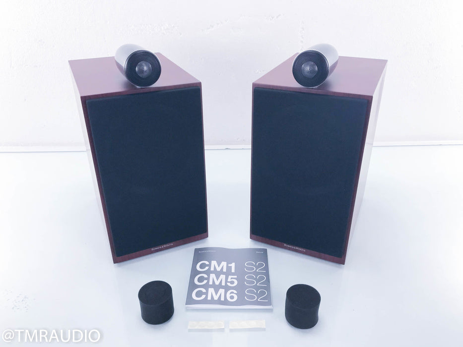 B&W CM6 S2 Bookshelf Speakers