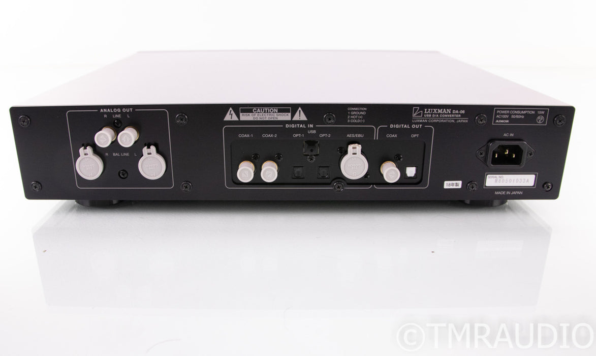 Luxman DA-06 DAC; D/A Converter; DA06; 100V