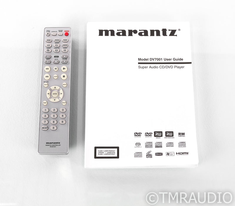 Marantz DV7001 SACD / CD / DVD Player; DV-7001; Remote; Refurbished