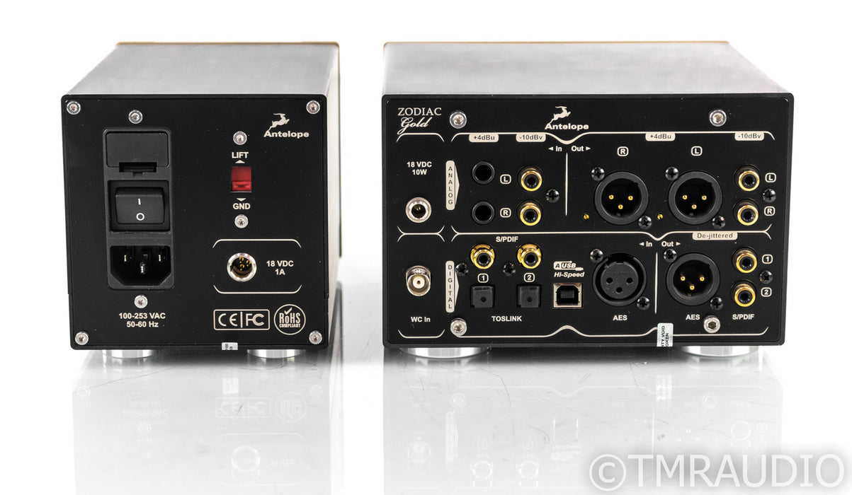 Antelope Zodiac Gold DAC w/ Voltikus PSU