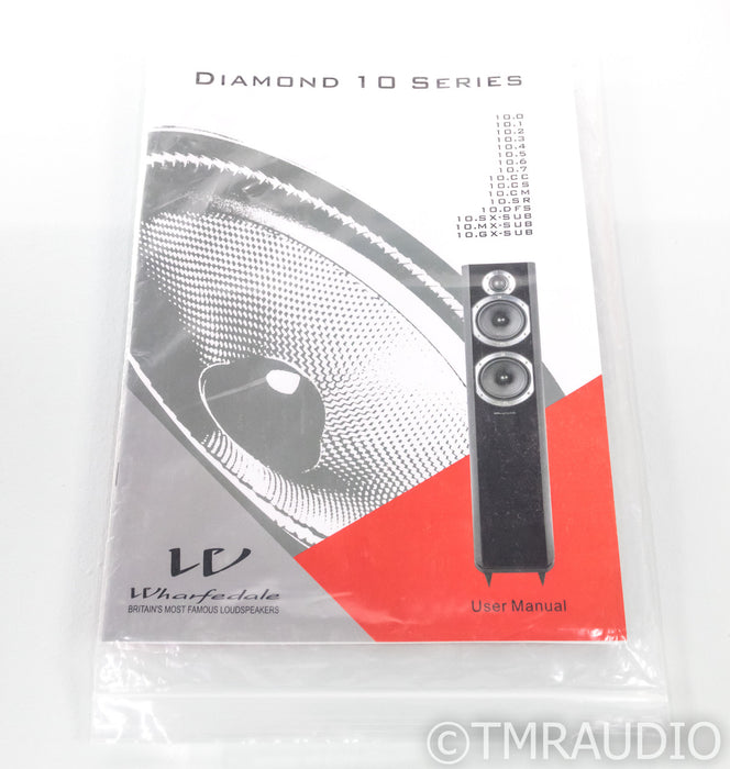 Wharfedale Diamond 10.1 Bookshelf Speakers; Blackwood Pair