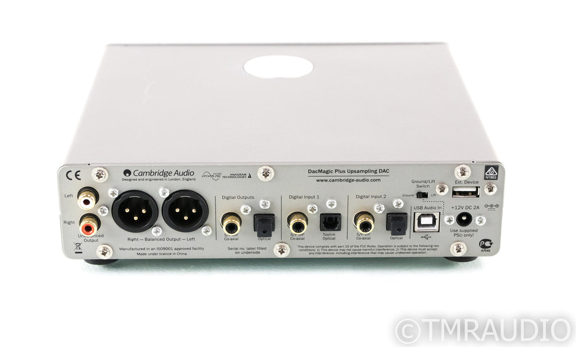 Cambridge Audio DacMagic Plus DAC; D/A Converter; Silver