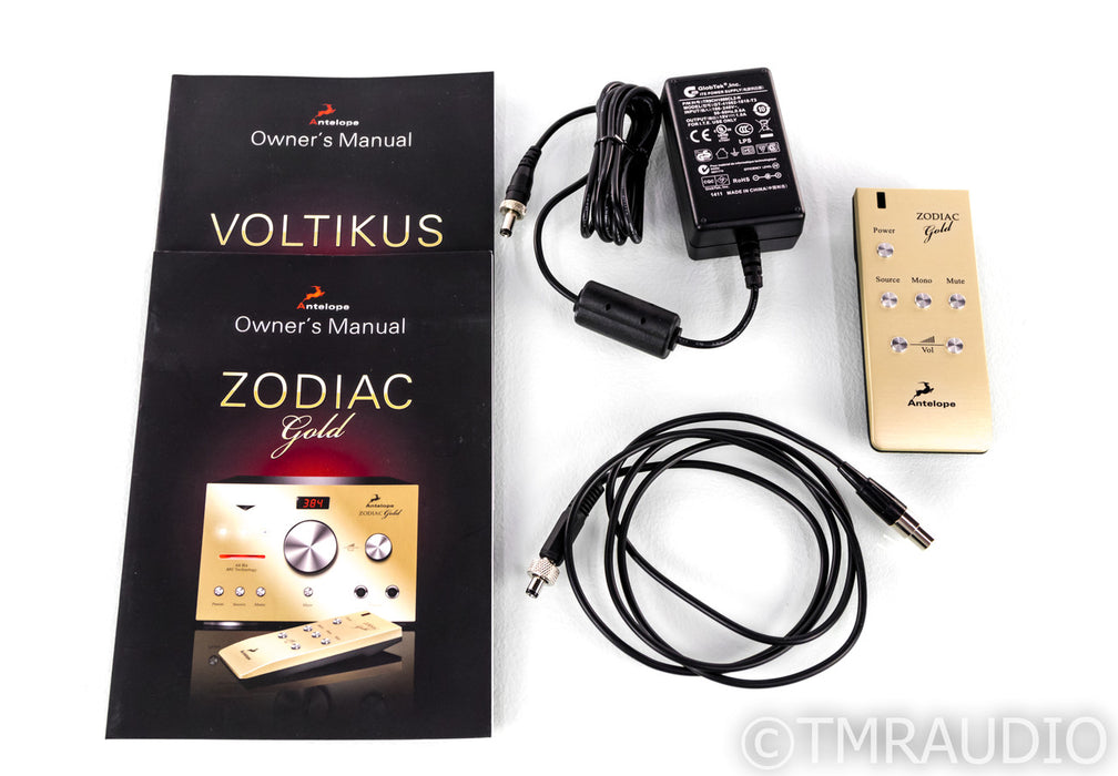 Antelope Zodiac Gold DAC w/ Voltikus PSU