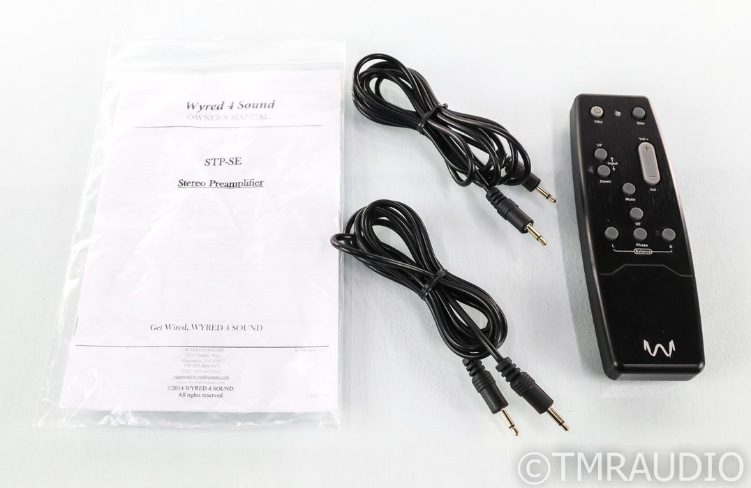 Wyred 4 Sound ST Preamp-SE Stereo Preamplifier; Black; STP-SE; Remote