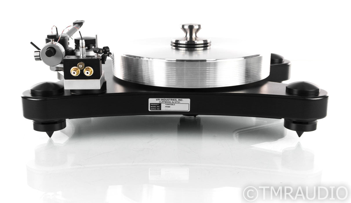 VPI Prime Turntable; Black w/ Custom Alignment Jig