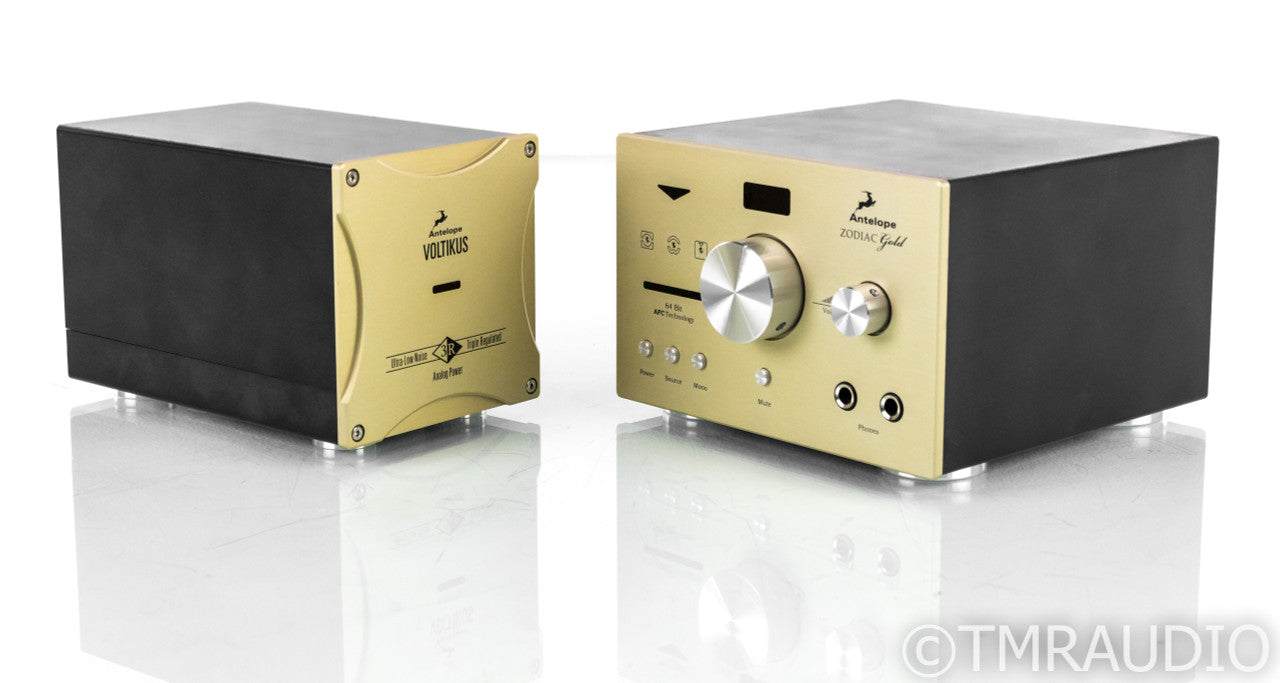 Antelope Zodiac Gold DAC w/ Voltikus PSU