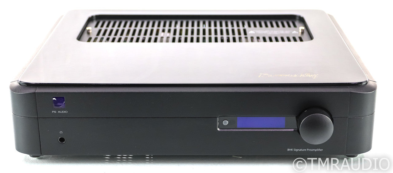 PS Audio BHK Signature Stereo Tube Hybrid Preamplifier; Black; Signed (Used)
