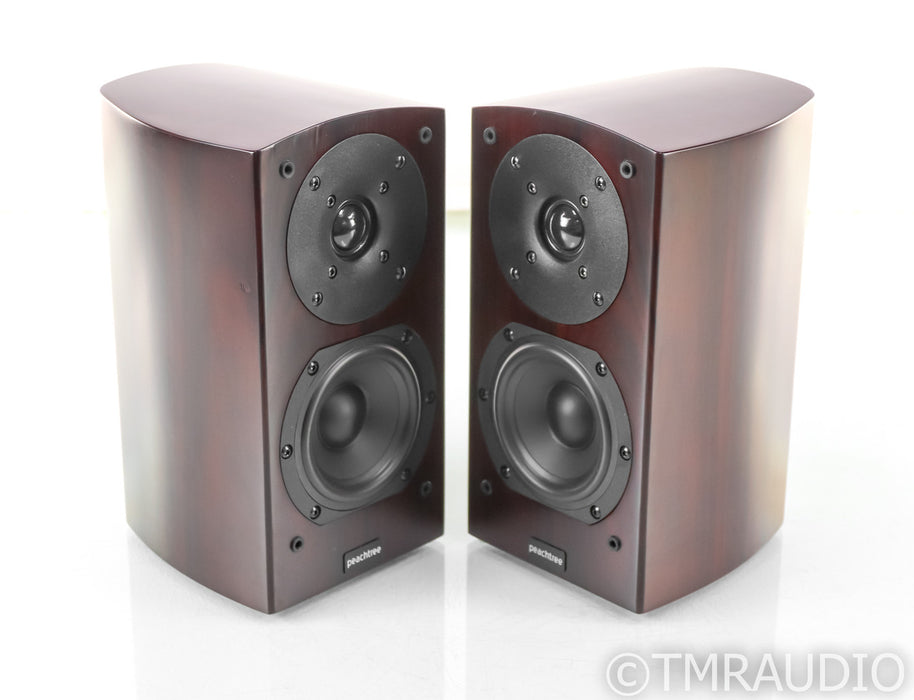 Peachtree Design 4 Bookshelf Speakers; D4; Rosewood Pair