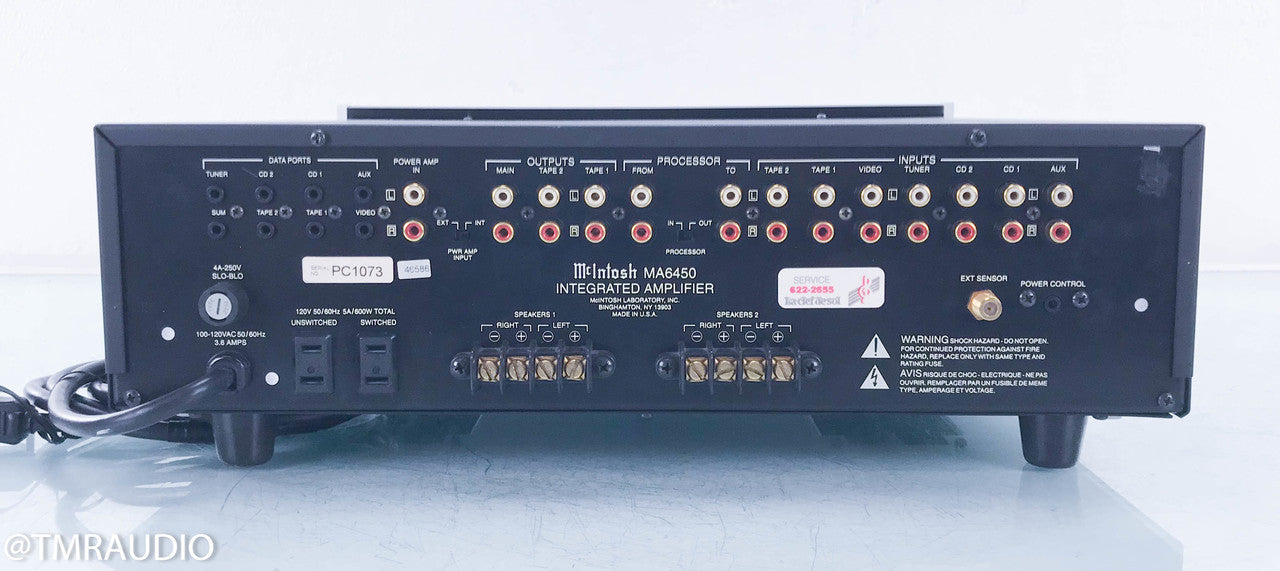 McIntosh MA6450 Stereo Integrated Amplifier