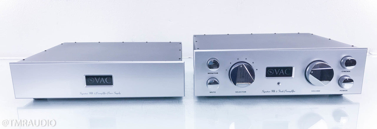 VAC Signature Mk IIa SE Stereo Tube Preamplifier