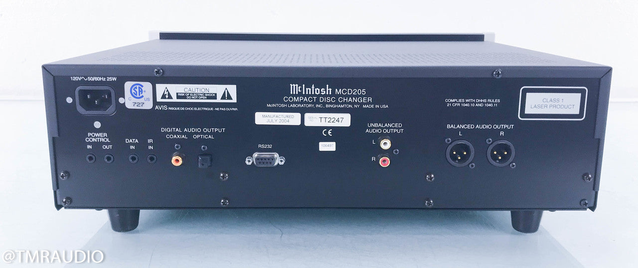McIntosh MCD205 5-Disk CD Changer / Player