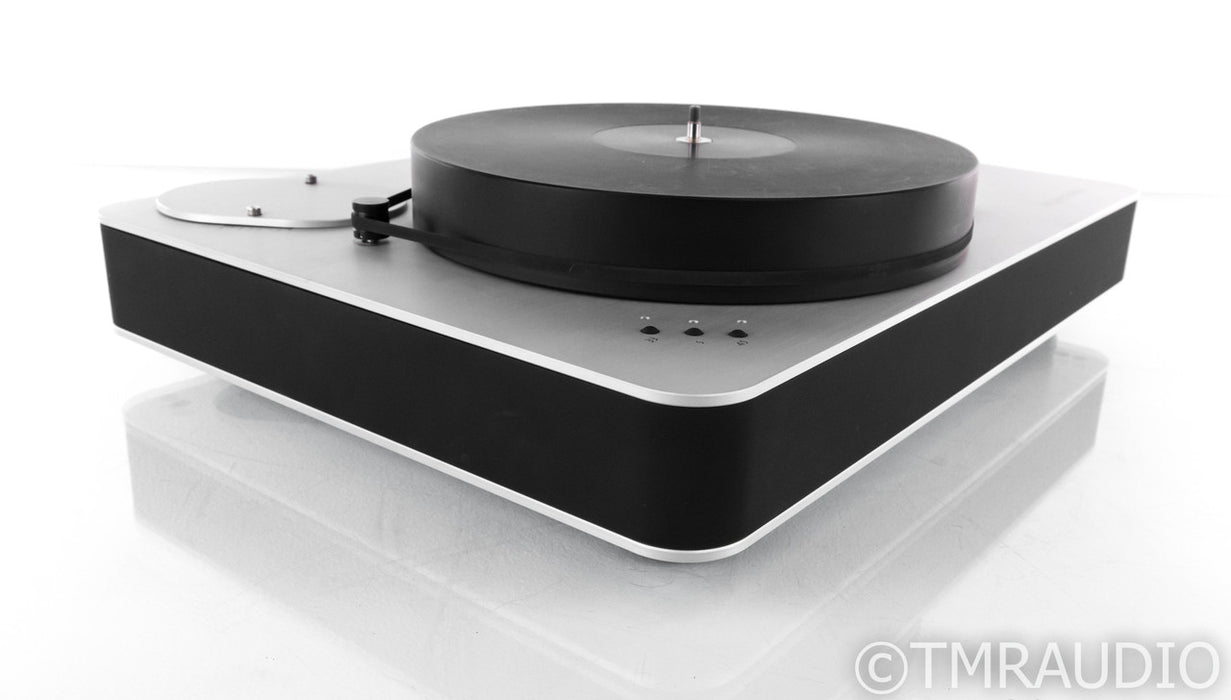 Dr. Feickert Analogue Blackbird Dual Arm Belt Drive Turntable; (No Tonearm)