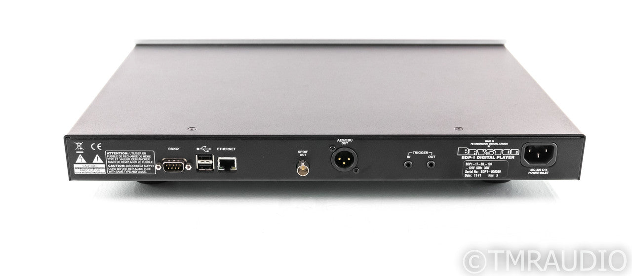 Bryston BDP-1 Network Streamer; BDP1; Silver; 17"