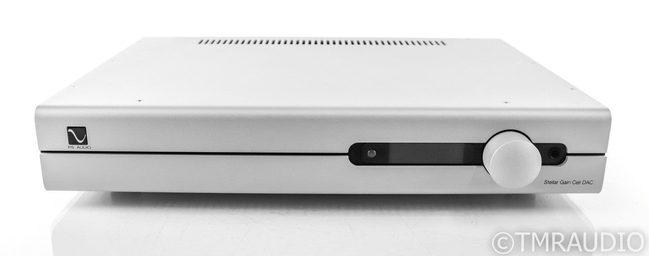 PS Audio Stellar Gain Cell DAC / Preamplifier; D/A Converter; Remote; Silver (Used)