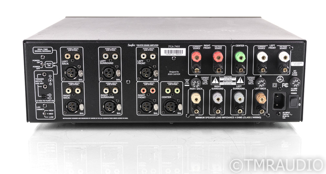 Sunfire TGA-7401 Theater Grand 7 Channel Power Amplifier; TGA7401