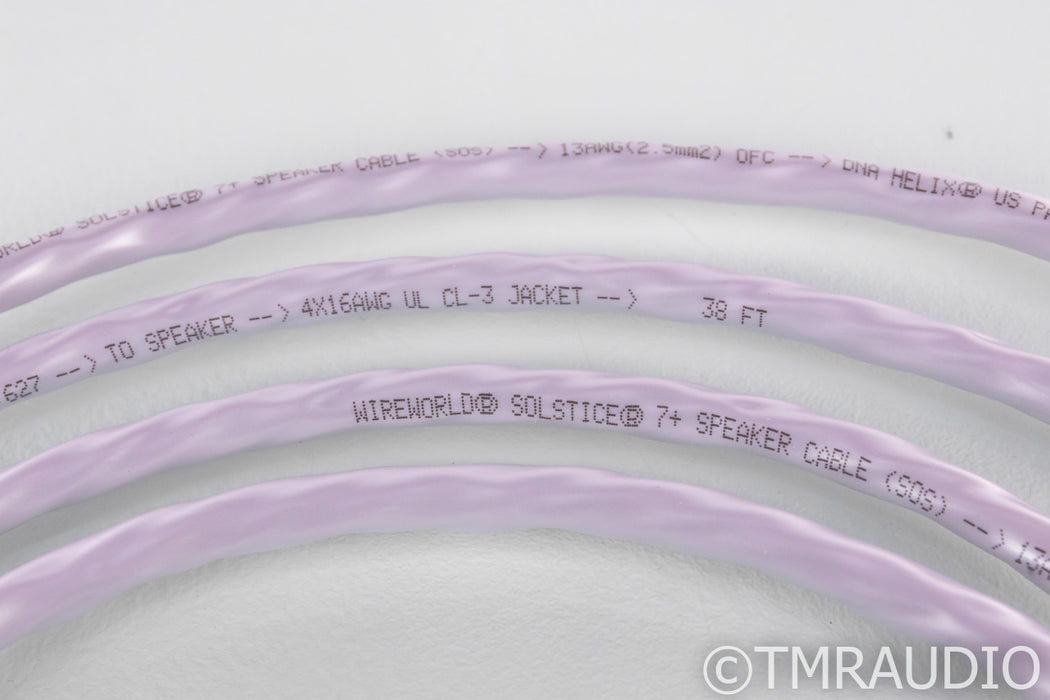Wireworld Solstice 7 Biwire Speaker Cables; 2m Pair