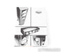 Klipsch Reference Series RB-61 Bookshelf Speakers; Black Ash Pair; Ref IV