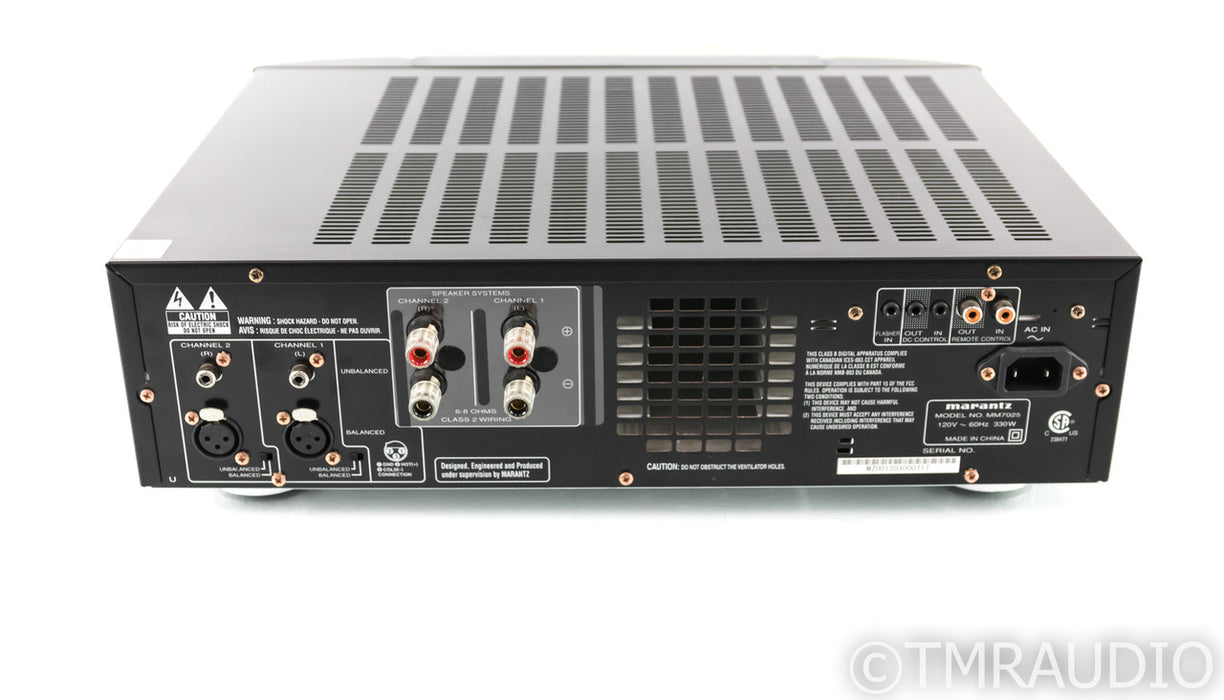 Marantz MM7025 Stereo Power Amplifier; MM-7025