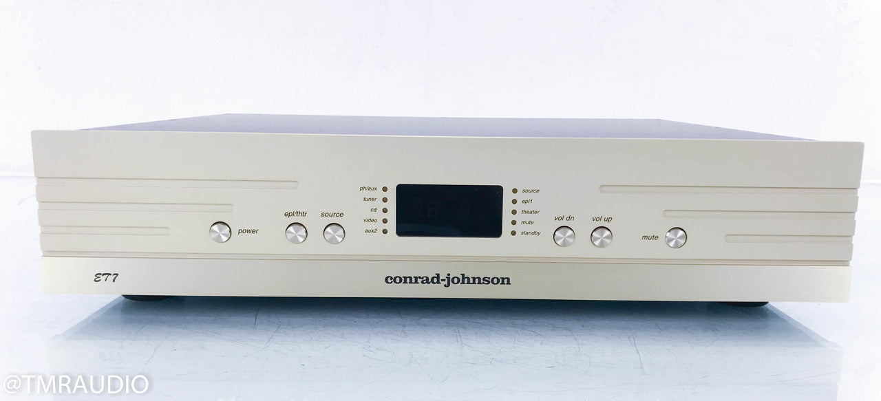 Conrad Johnson ET7 Stereo Tube LineStage Preamplifier