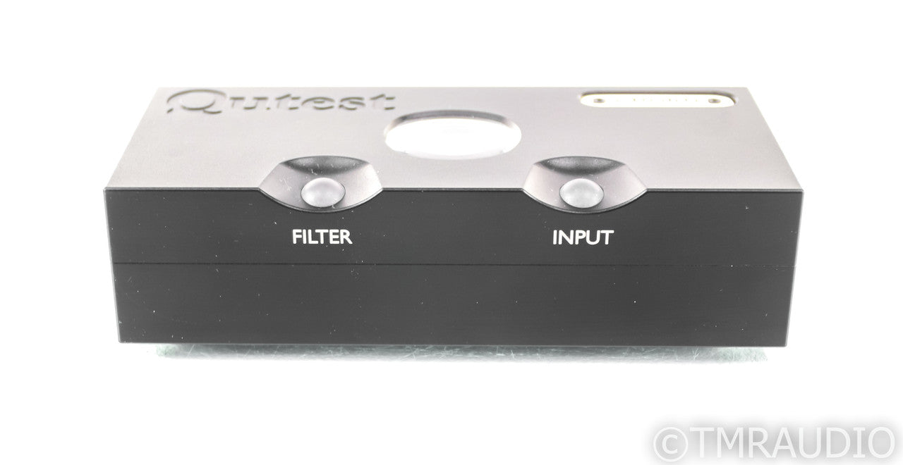 Chord Electronics Qutest DAC; D/A Converter; Black; DSD 512