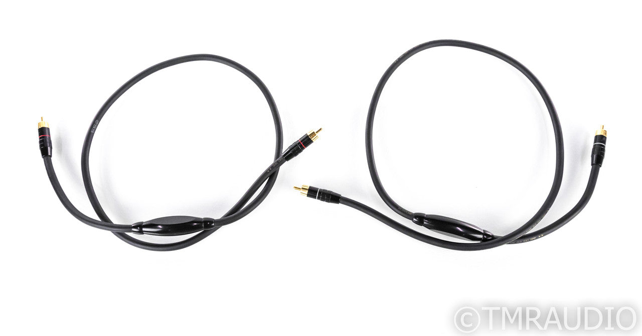 Transparent Audio MusicLink RCA Cables; 1m Pair Interconnects
