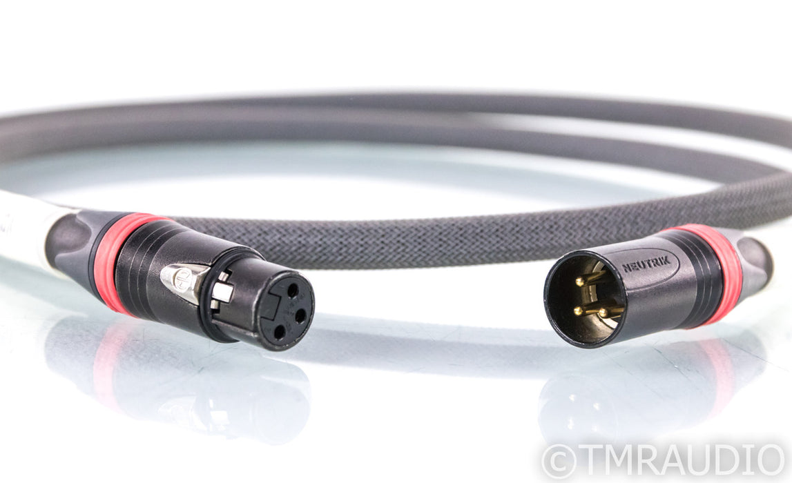 Master Built Audio Standard Series XLR Cables; 1.5m Pair Balanced Interconnects
