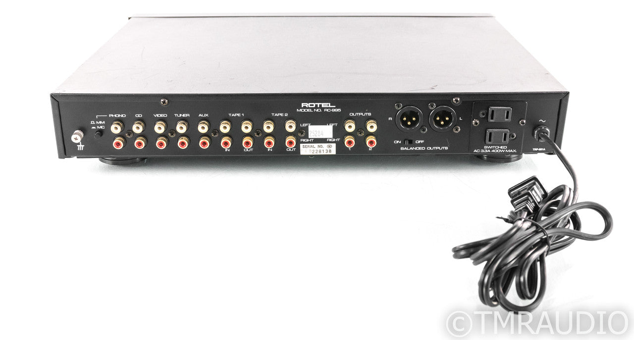 Rotel RC-995 Stereo Preamplifier; RC995; MM / MC Phono (No Remote)