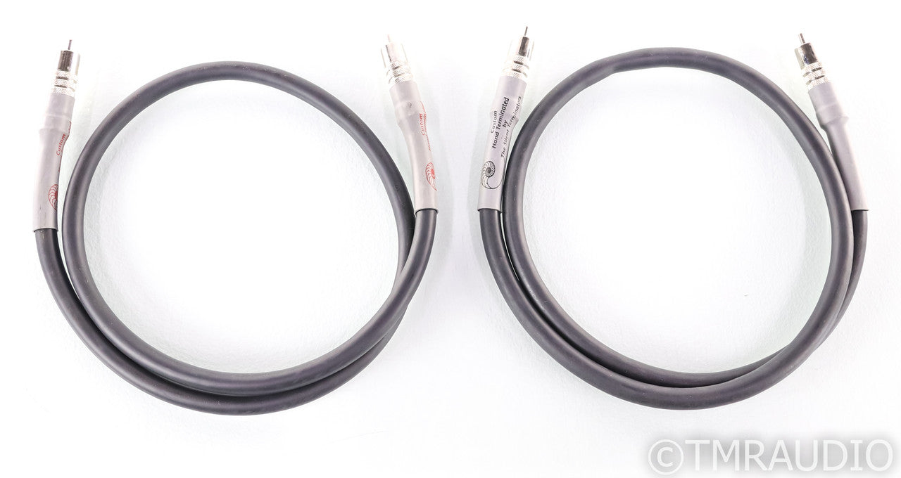 Cardas Golden Reference RCA Cables; 1m Pair Interconnects