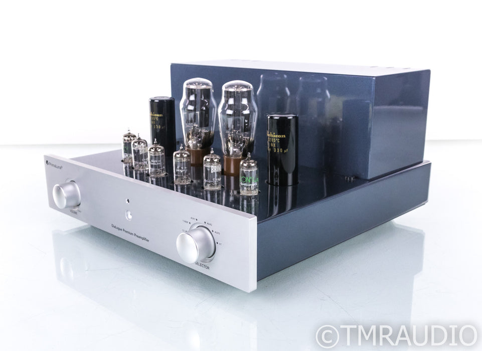 PrimaLuna DiaLogue Premium Stereo Tube Preamplifier; Brimar Tubes; Remote